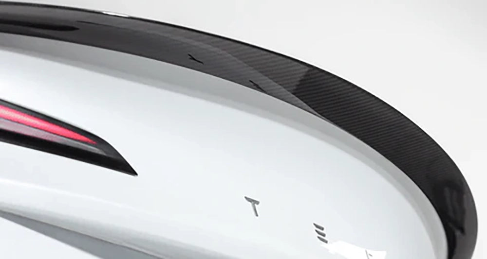 Premium Carbon Fiber Spoiler for Tesla Model 3 & Model Y | TPARTS Tesla Accessories