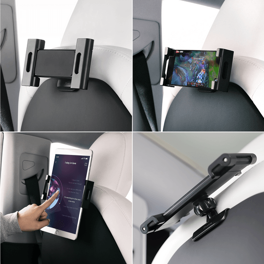 Backseat Headrest Tablet Mount For Tesla Model 3/Y/S/X