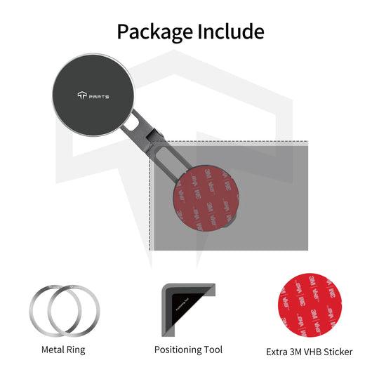 TPARTS Retractable Magnetic Car Cellphone Mount for Tesla Model 3/Model Y/Model X/Model S