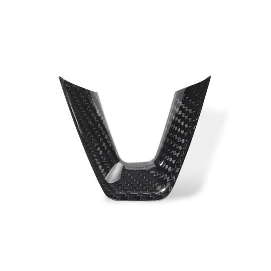 TPARTS Real Carbon Fiber Steering Wheel Cover for Model 3 Highland/Model Y Juniper