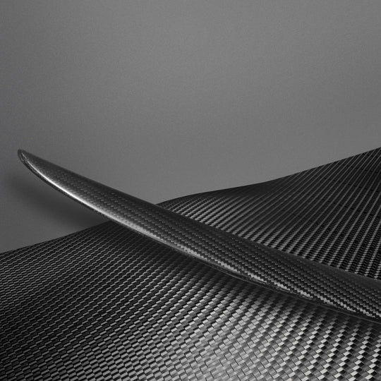 (Real Carbon Fiber)TPARTS Real Matte Carbon Fiber Performance Spoiler for Tesla Model Y