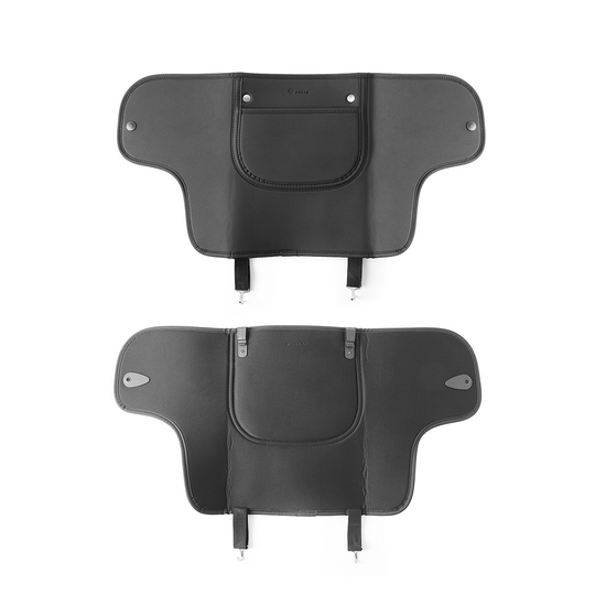 TPARTS Leather Anti Kick Seat Back Protector for Tesla Model 3 Model Y